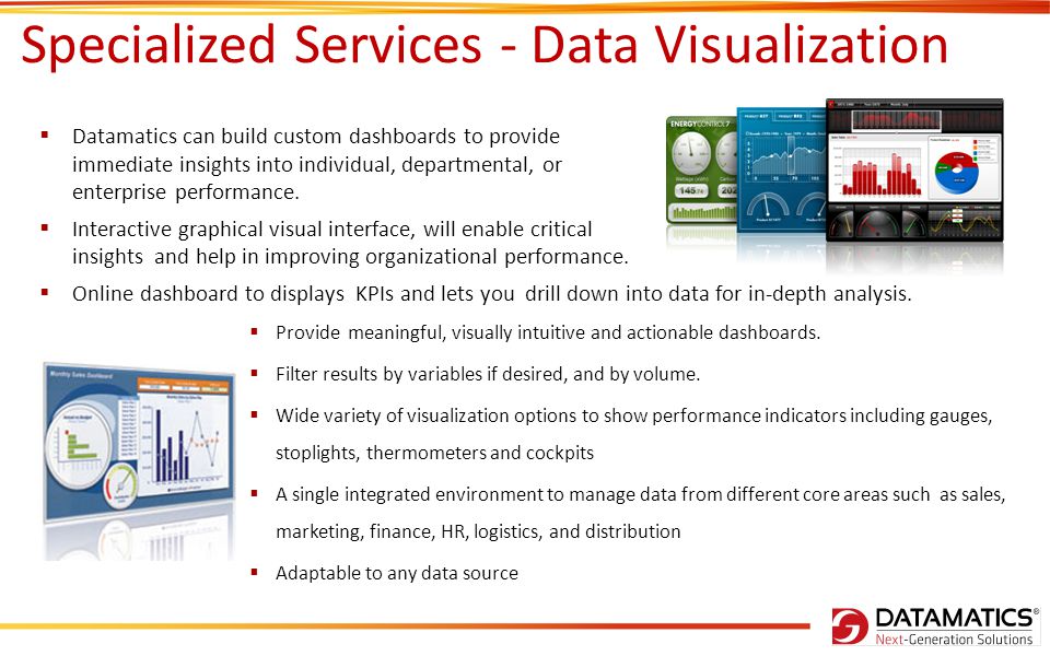 Specialized Services - Data Visualization