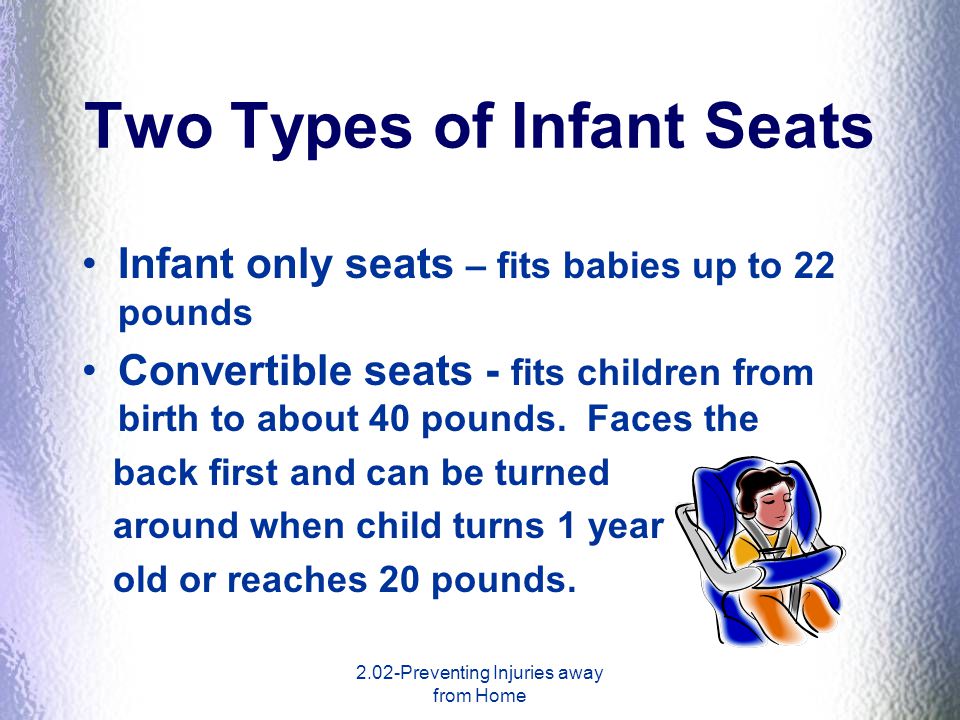 Two Types of Infant Seats