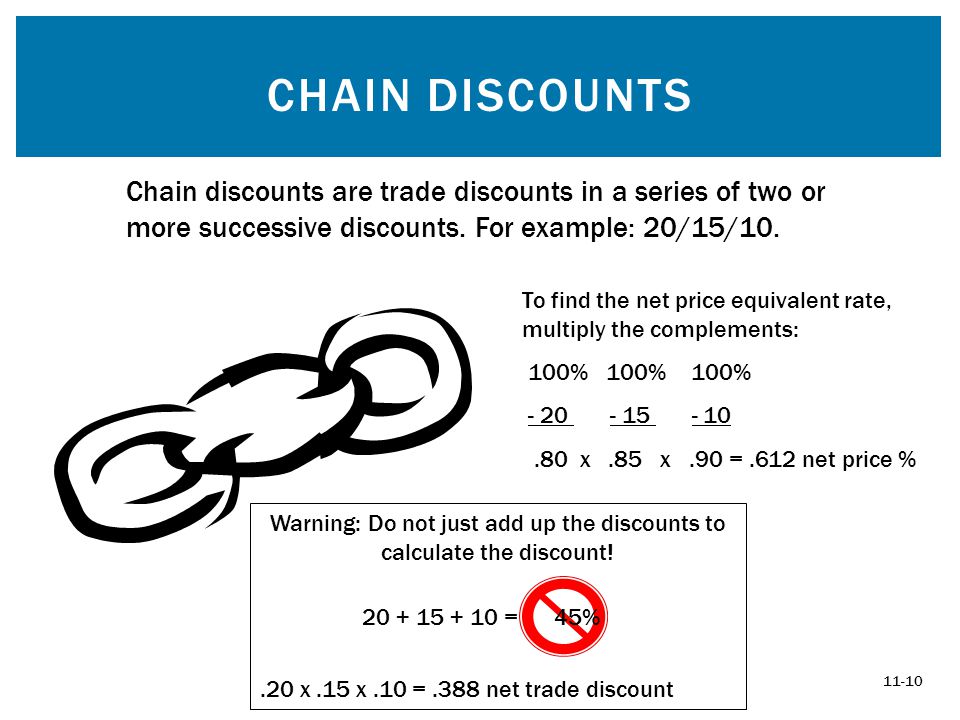 Discounts: Trade and Cash - ppt video online download