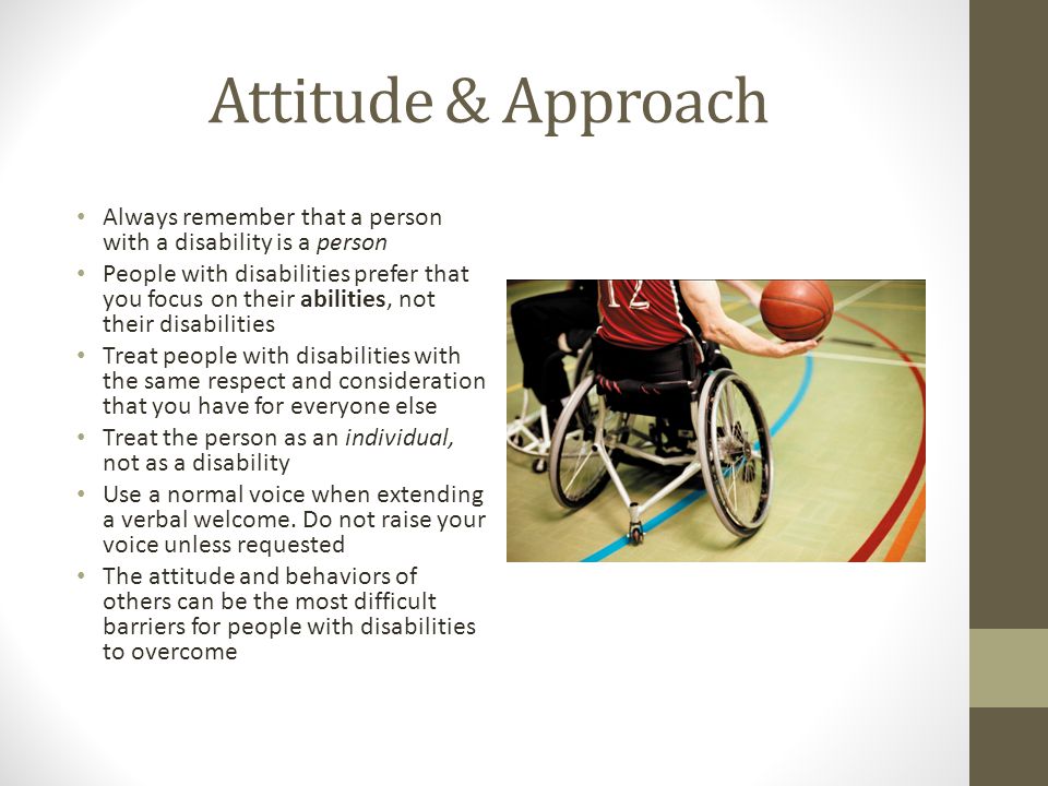Tips For Interacting With Individuals With Disabilities - Ppt Download