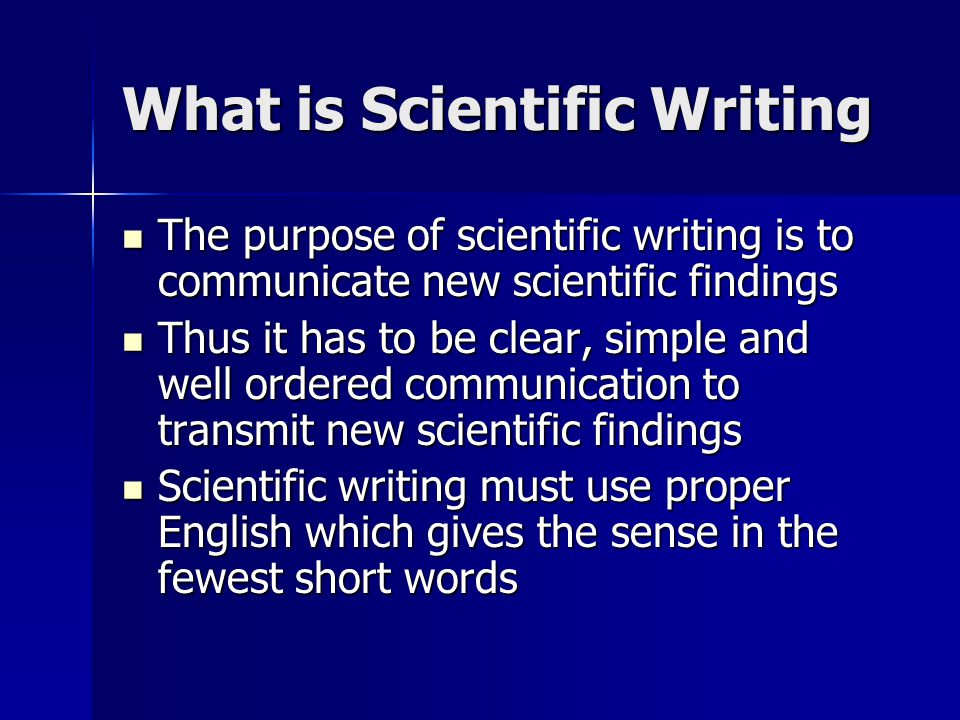 How to write a scientific paper ppt video online download