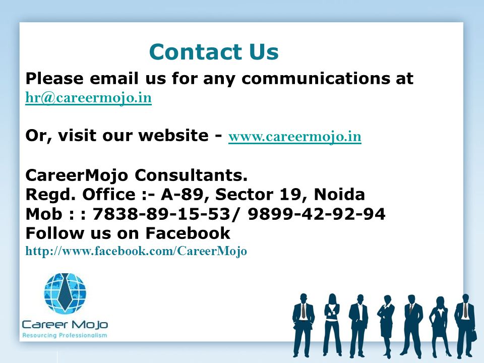 Contact Us Please  us for any communications at
