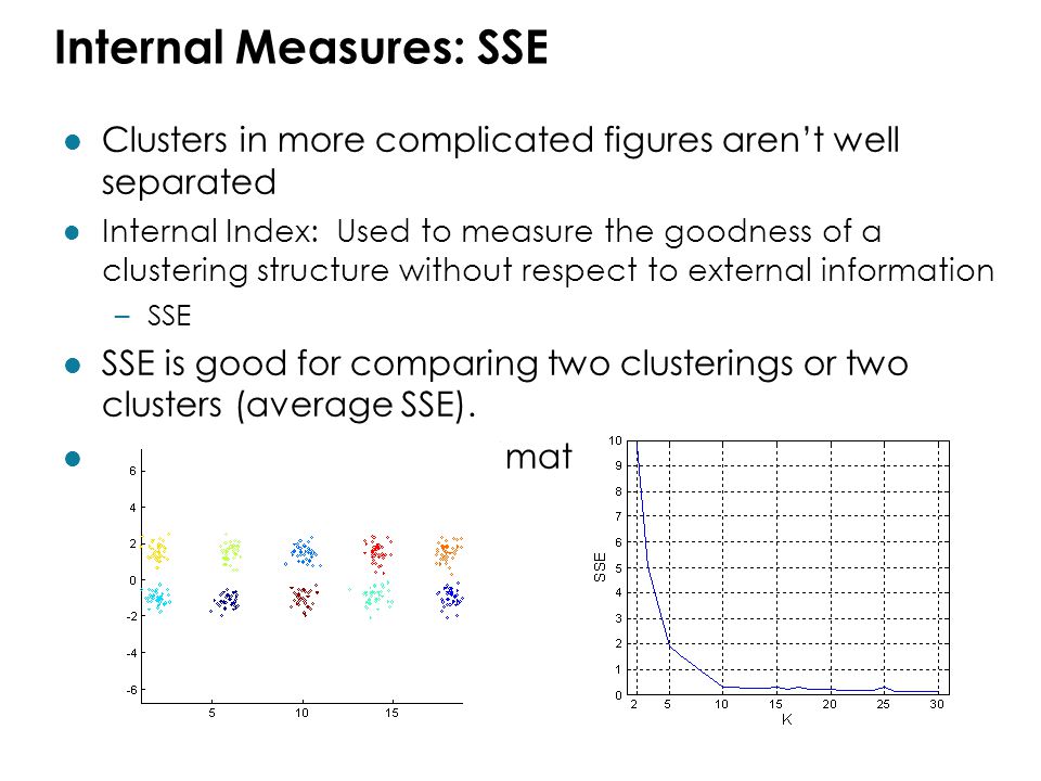 Internal Measures: SSE