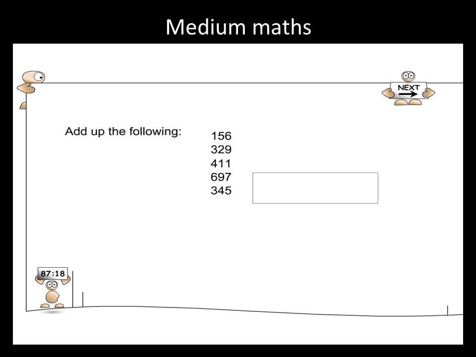 Medium maths