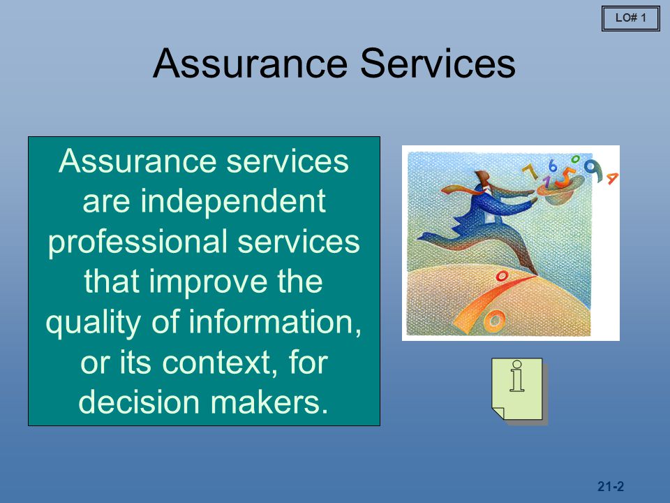 LO# 1 Assurance Services.