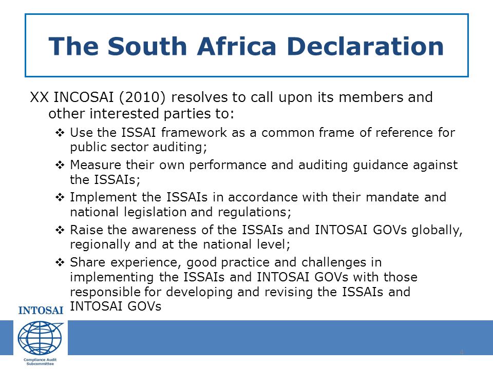 The South Africa Declaration