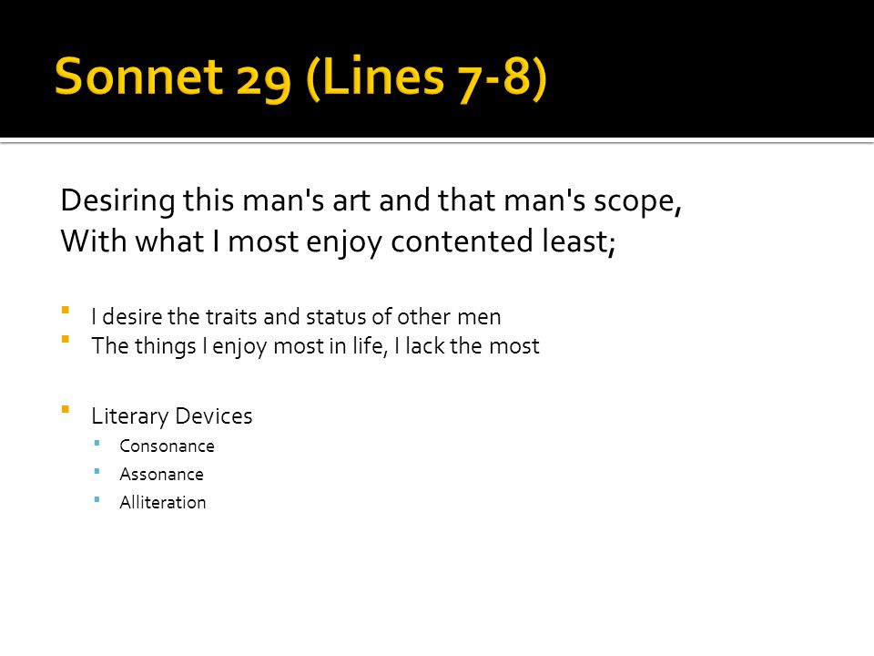 William Shakespeare – Sonnet ppt download