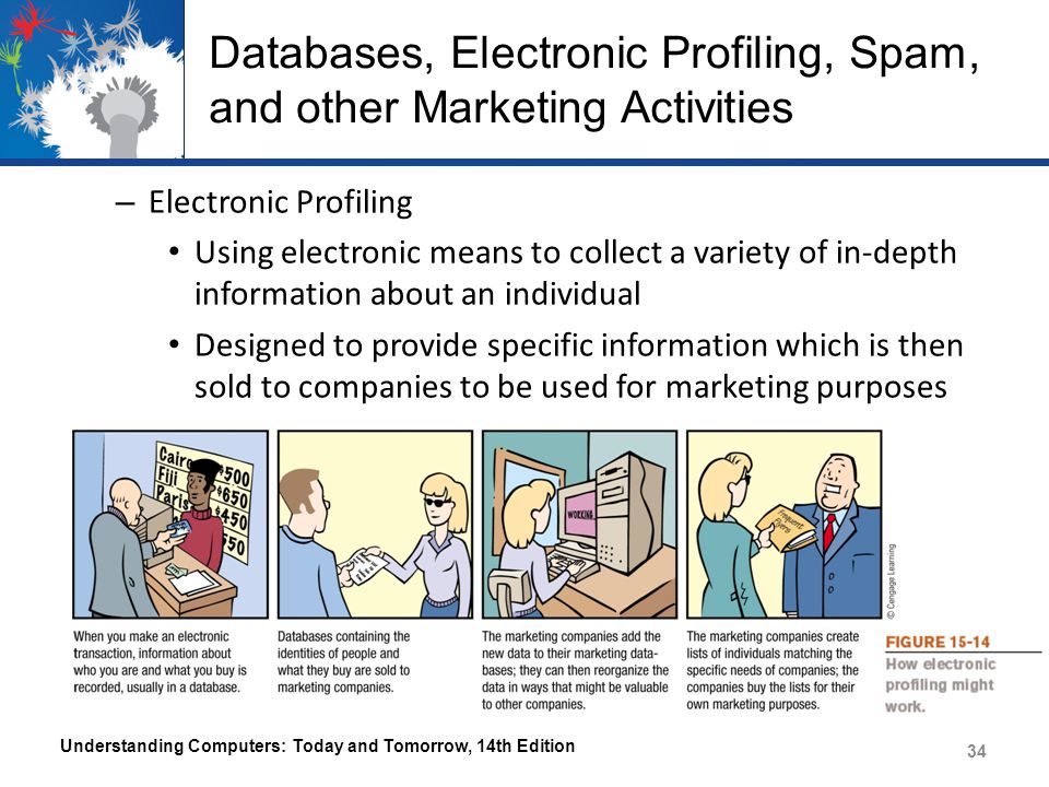 Databases, Electronic Profiling, Spam, and other Marketing Activities