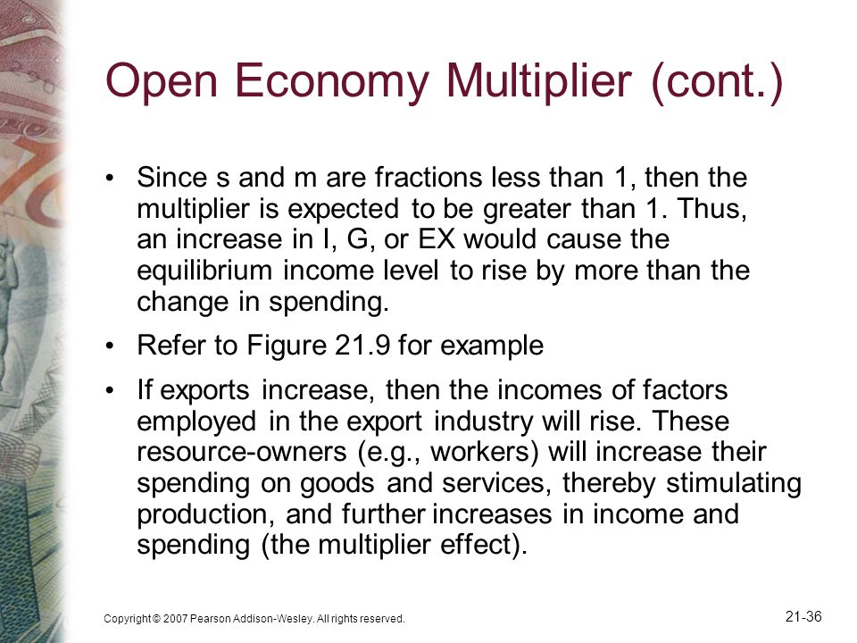 Open Economy Multiplier (cont.)