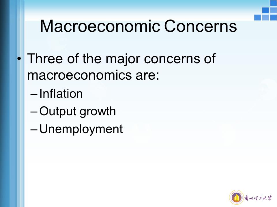 Macroeconomic Concerns