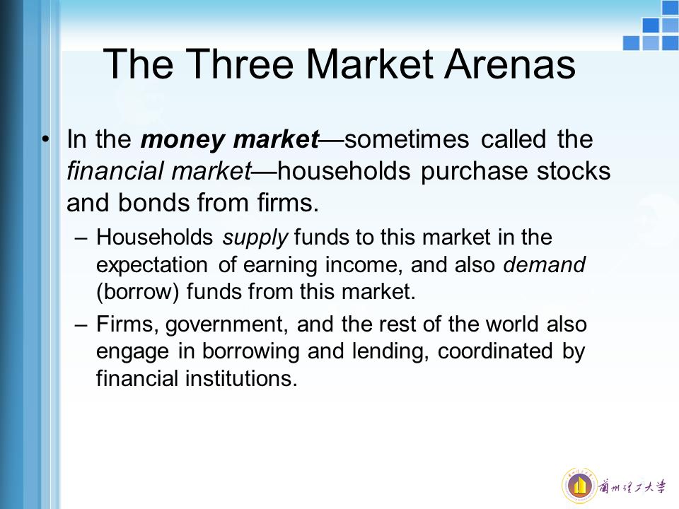 The Three Market Arenas