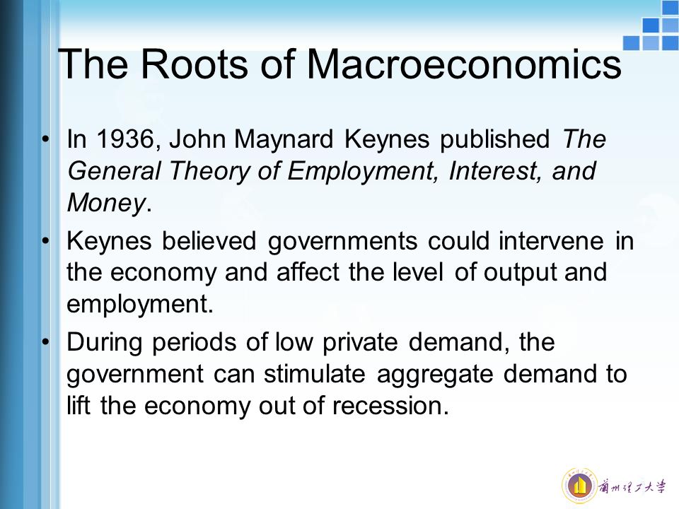 The Roots of Macroeconomics