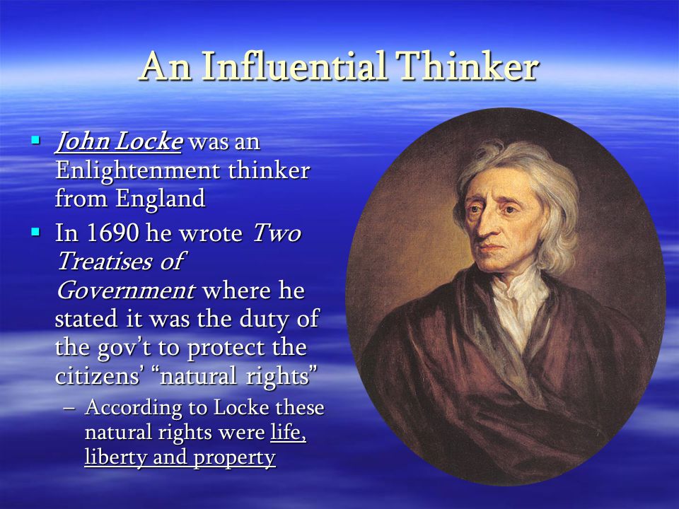 An Influential Thinker