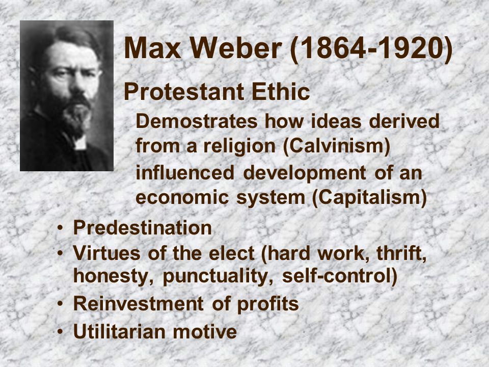 Max Weber ( ) studied the characteristics of modern life - ppt video online download