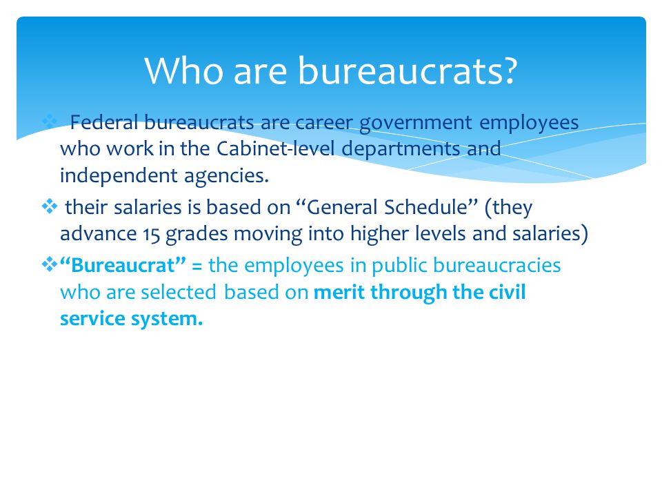 9 The Executive Branch And The Federal Bureaucracy Ppt Video