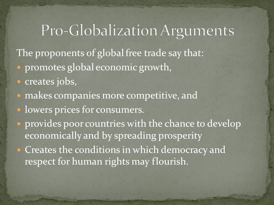 Globalization. - ppt download