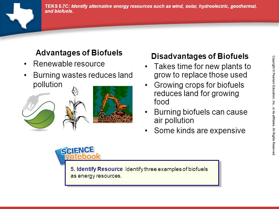 Advantages of Biofuels Disadvantages of Biofuels