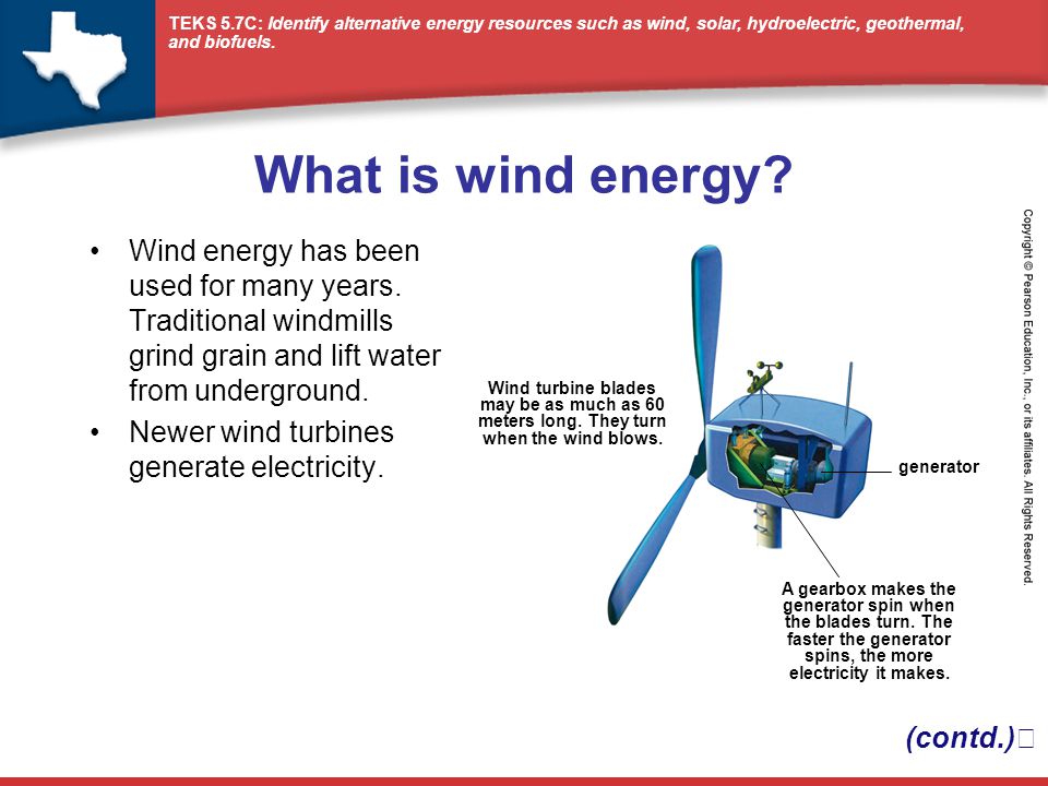 What is wind energy Wind energy has been used for many years. Traditional windmills grind grain and lift water from underground.