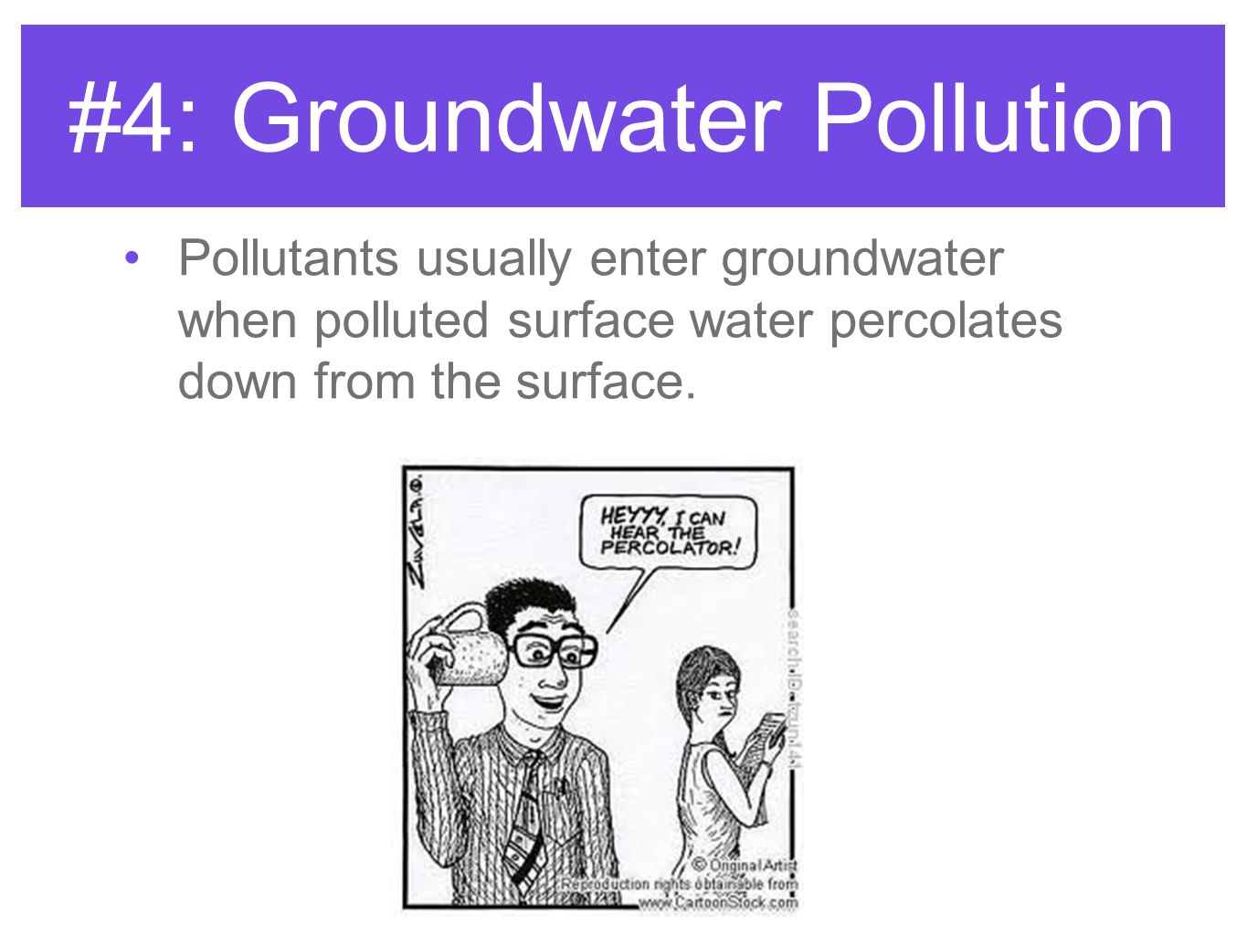 #4: Groundwater Pollution