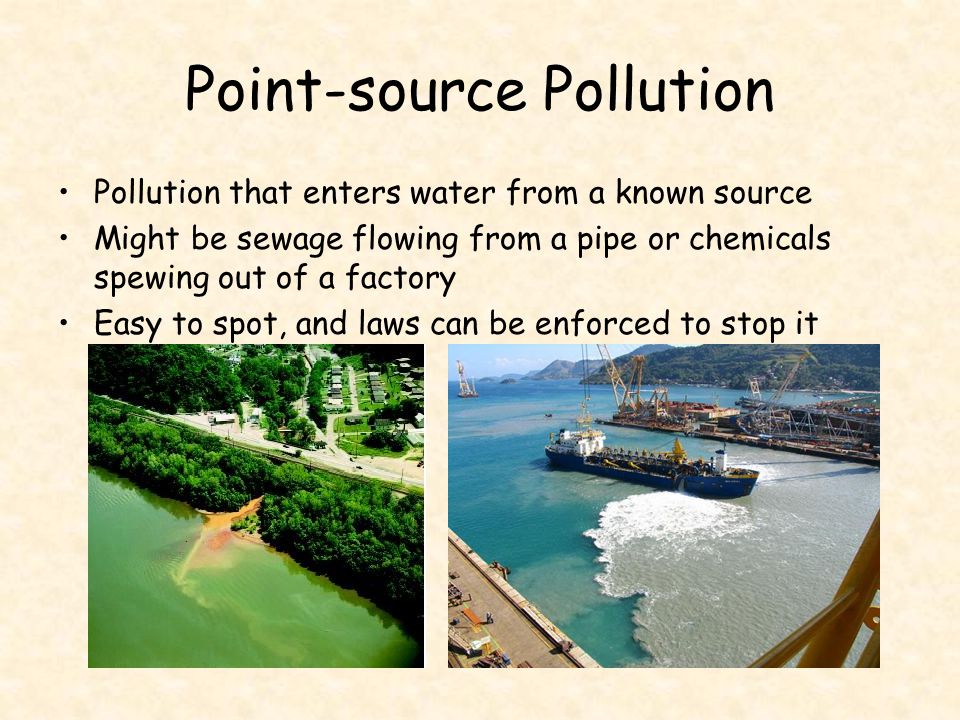 Point-source Pollution