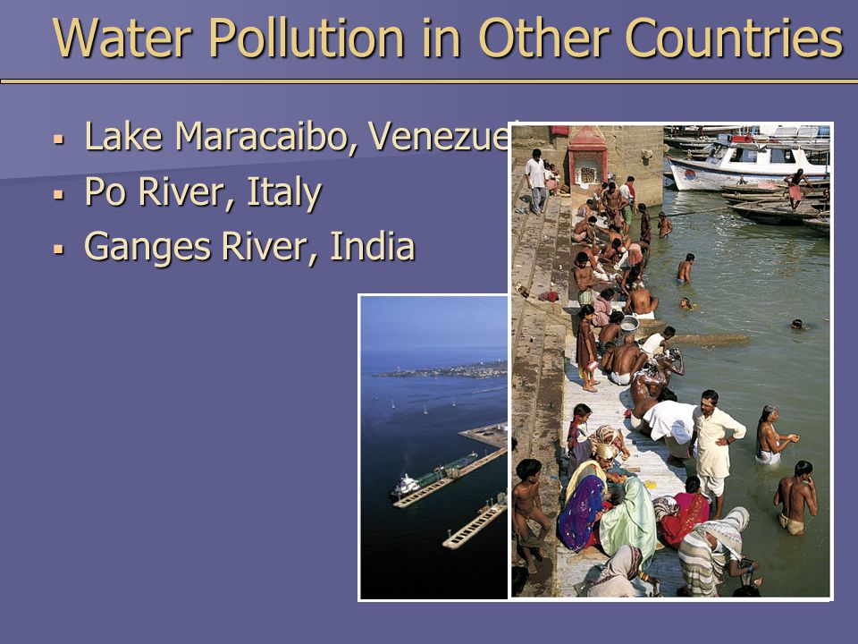 Water Pollution in Other Countries
