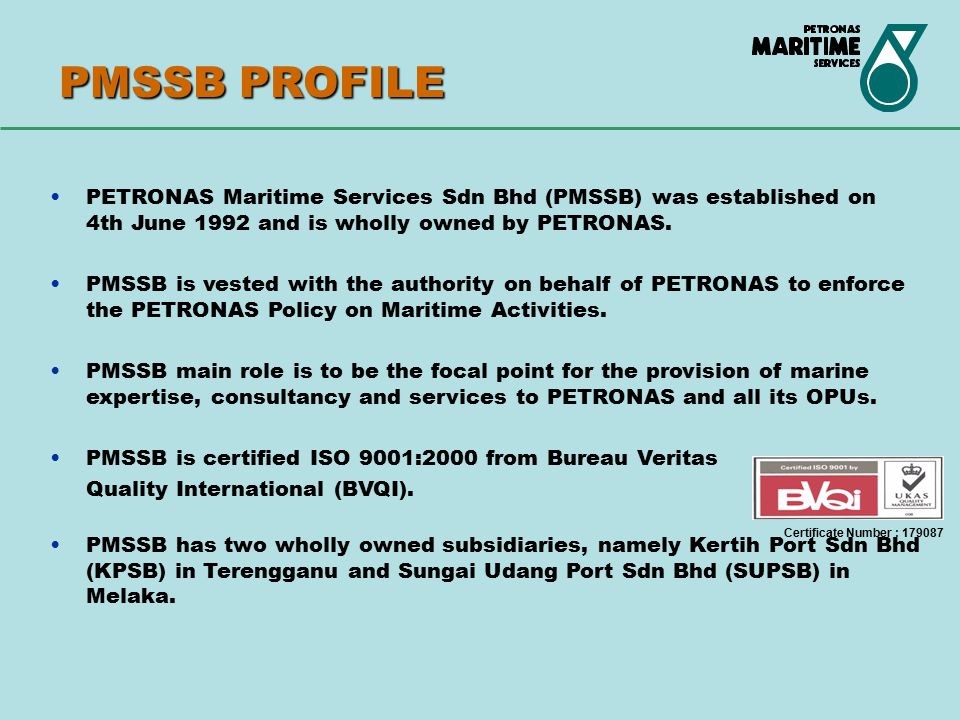 An Introduction To Petronas Maritime Services Sdn Bhd Ppt Video Online Download