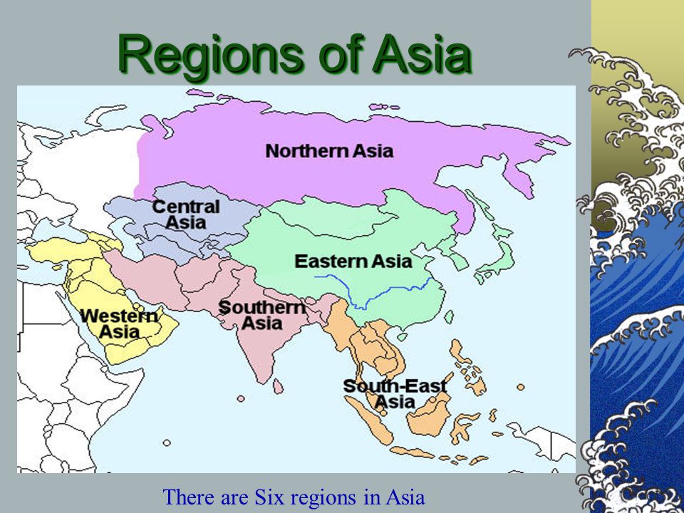 Asia region