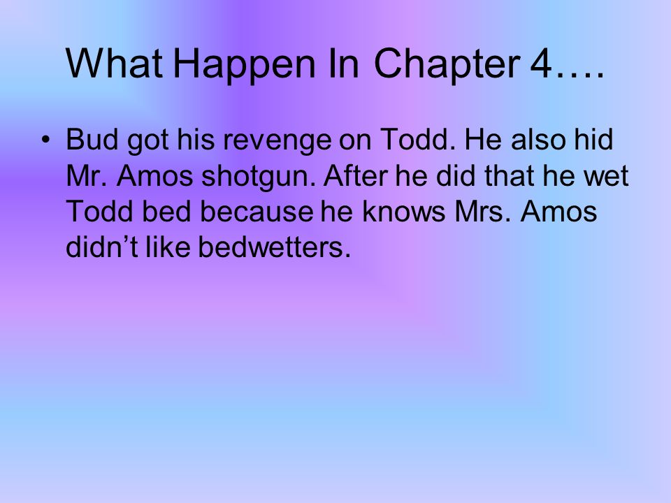 What Happen In Chapter 4….