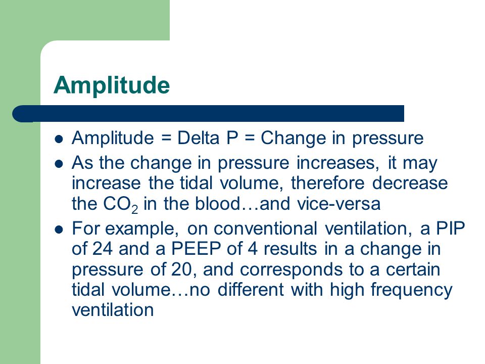 High Frequency Ventilation - ppt video online download