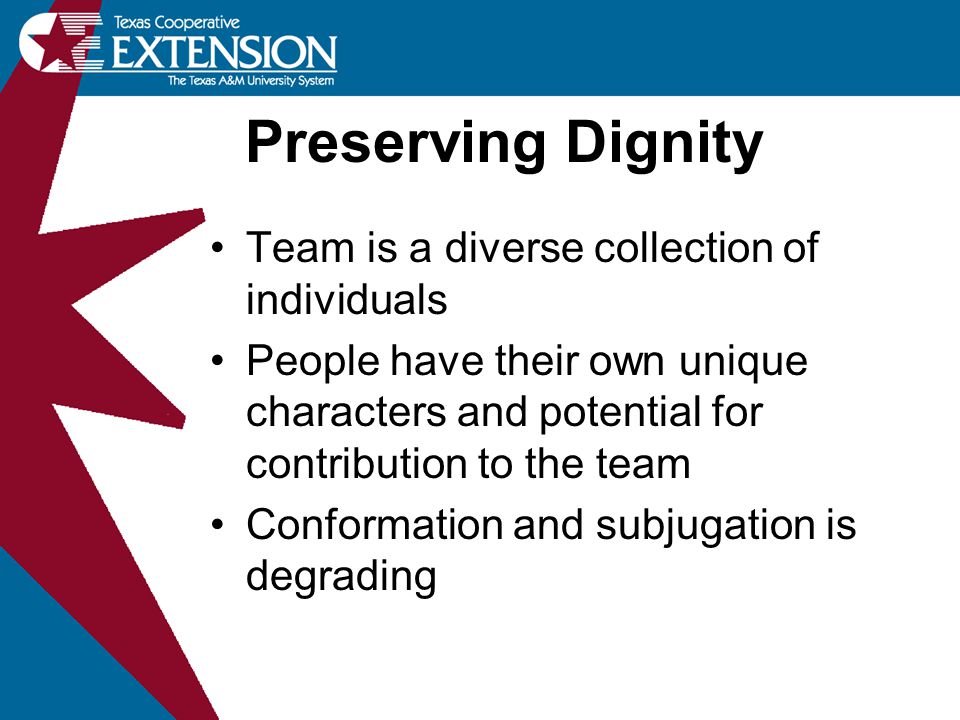 Preserving Dignity Team is a diverse collection of individuals