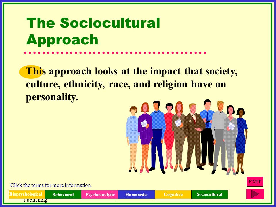 The Sociocultural Approach