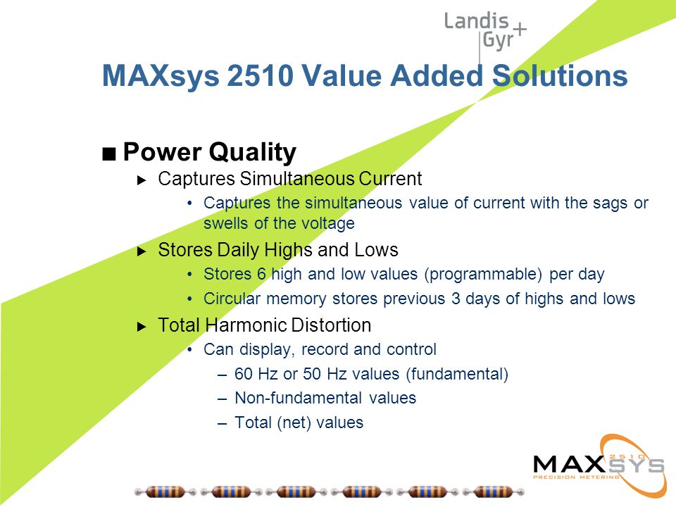 GYR MAXSYS 2510 8300VB30-0273 ENERGY MANAGEMENT REVENUE METER LANDIS 