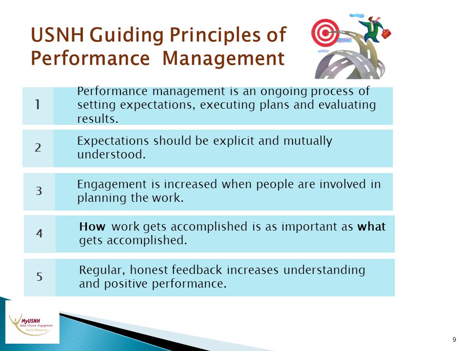 USNH Guiding Principles of Performance Management