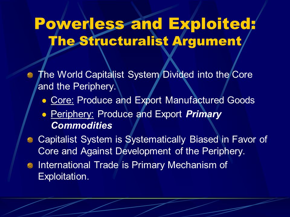 Powerless and Exploited: The Structuralist Argument