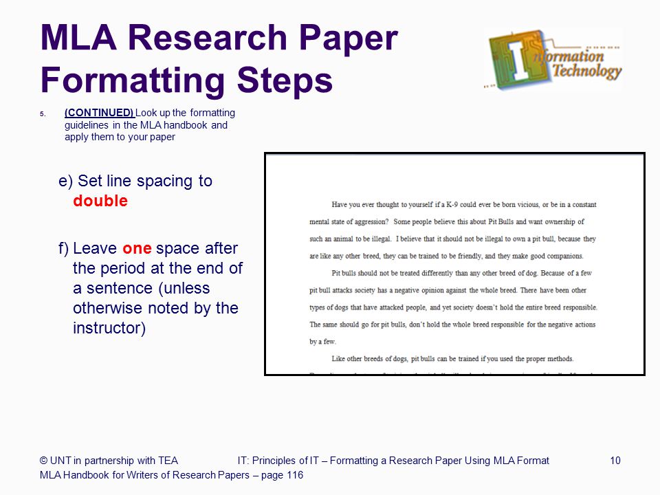Formatting A Research Paper Ppt Download