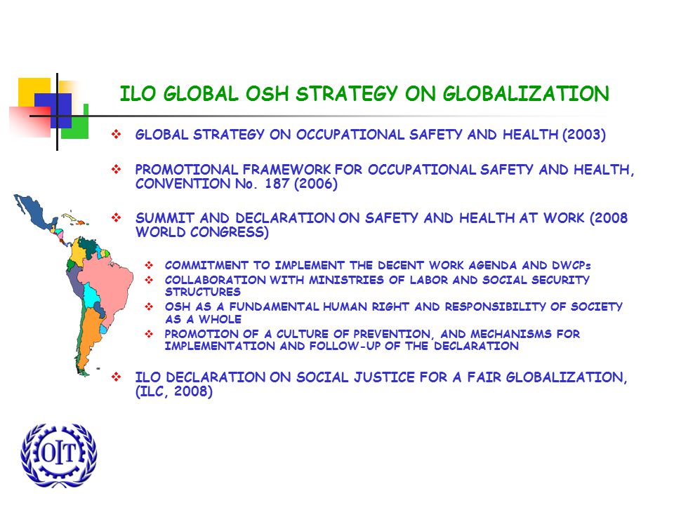 ILO GLOBAL OSH STRATEGY ON GLOBALIZATION