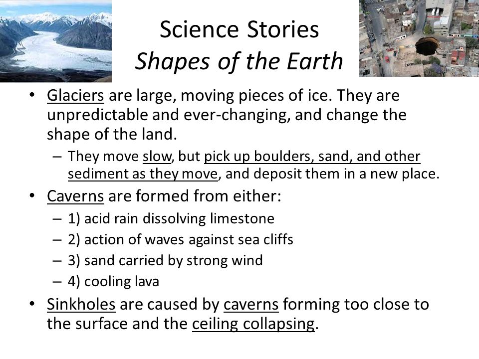 Science Stories Shapes of the Earth
