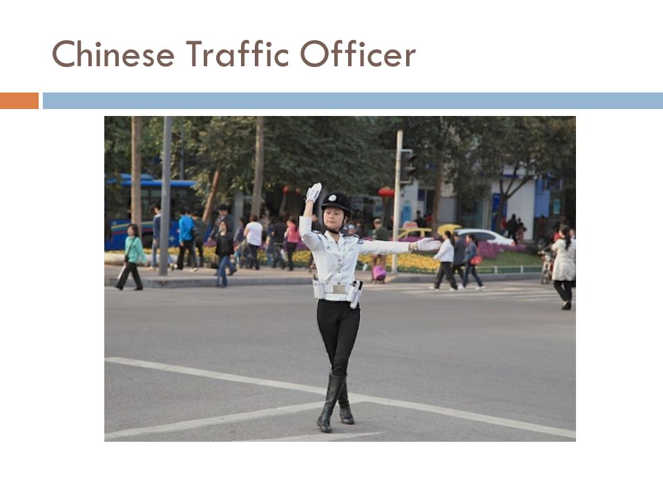 Chinese Traffic Officer