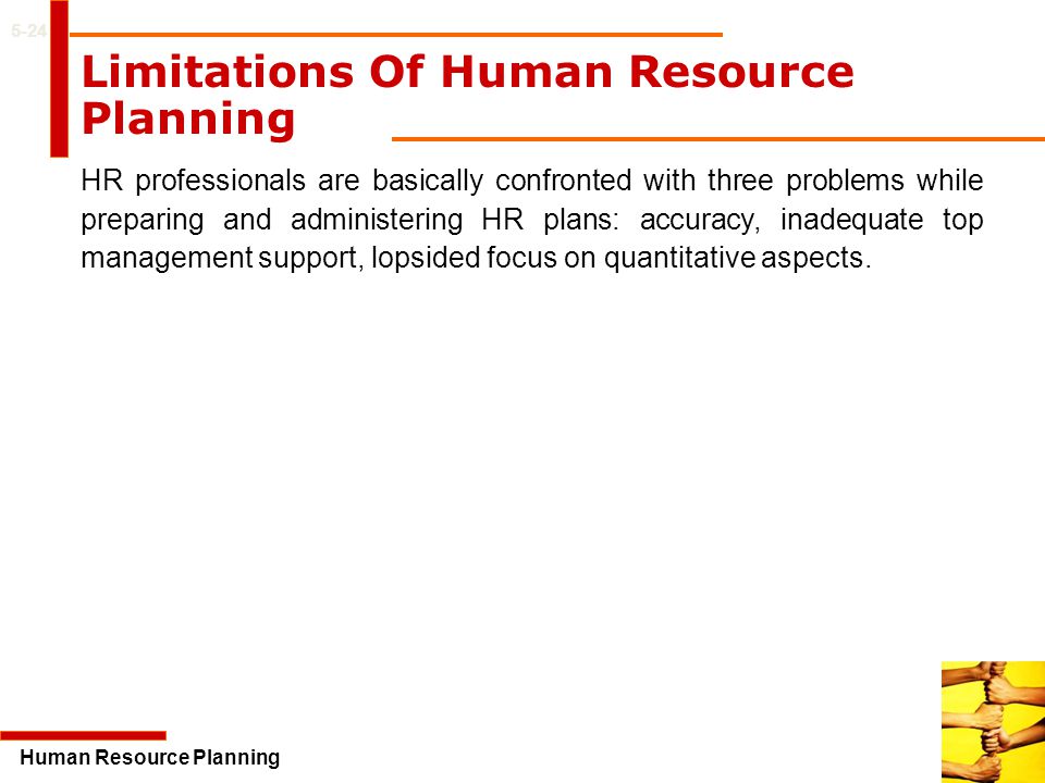 Limitations Of Human Resource Planning