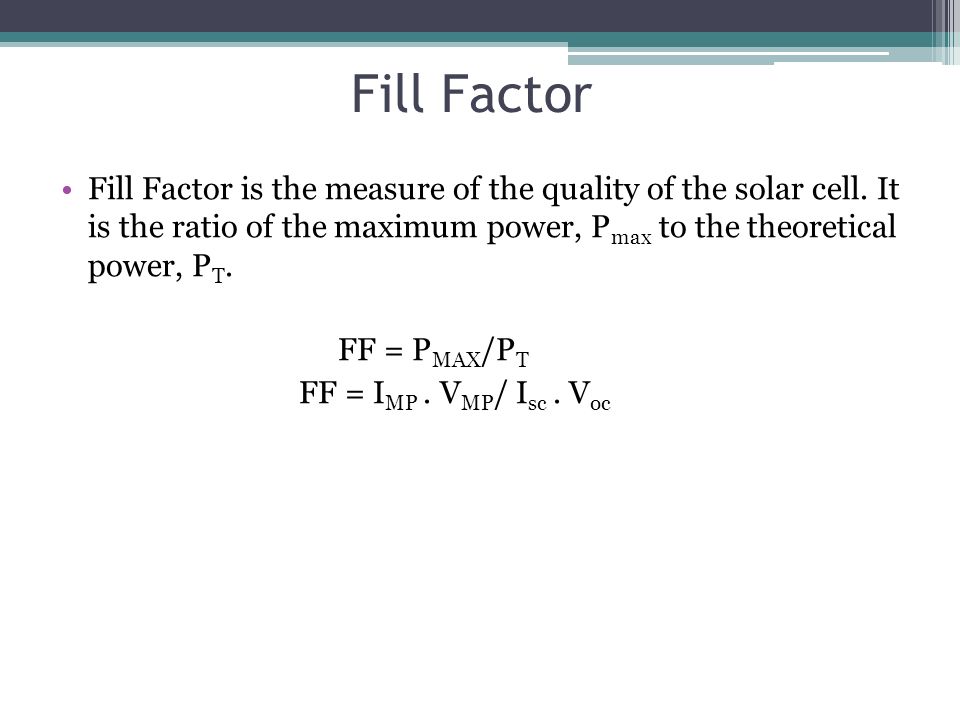 Solar Cell Testing Solar Cell Testing Basic Structure Of A Solar Cell Ppt Video Online Download
