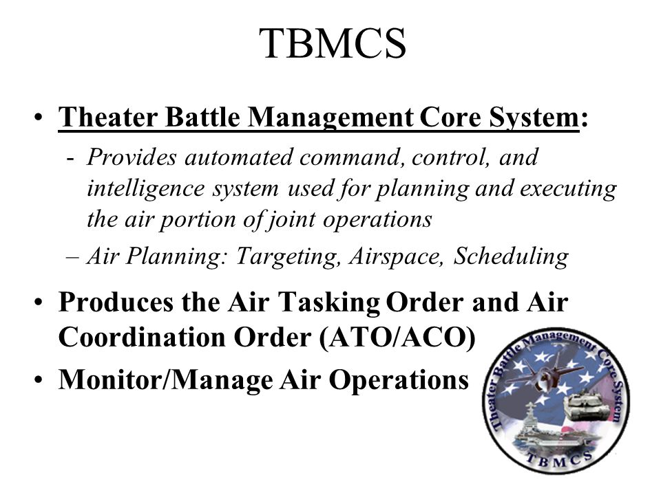 Topic 11 Operational and Tactical Command and Control Systems - ppt download