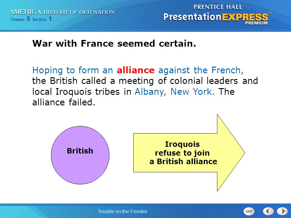 War with France seemed certain.