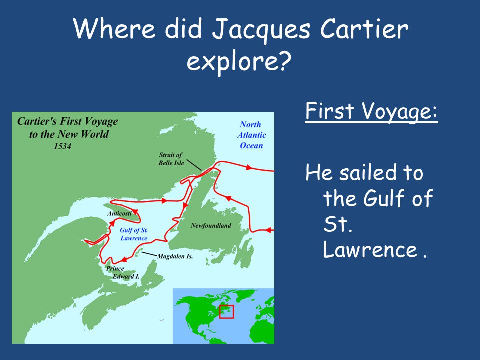 what did jacques cartier discover