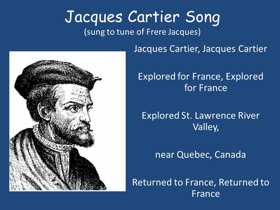 jacques cartier explored for