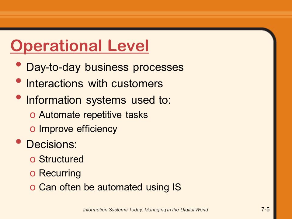 Information Systems Today Managing In The Digital World Ppt
