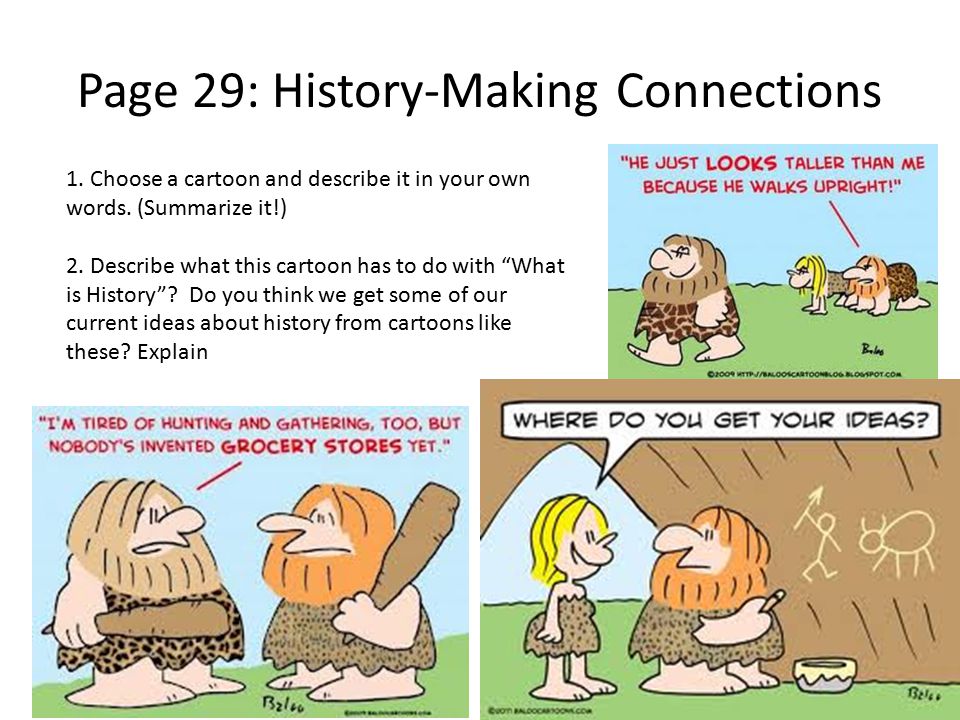 Page 29: History-Making Connections
