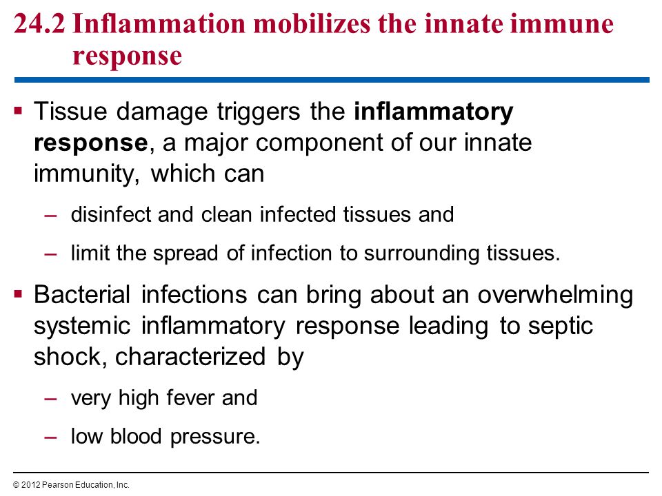 24.2 Inflammation mobilizes the innate immune response