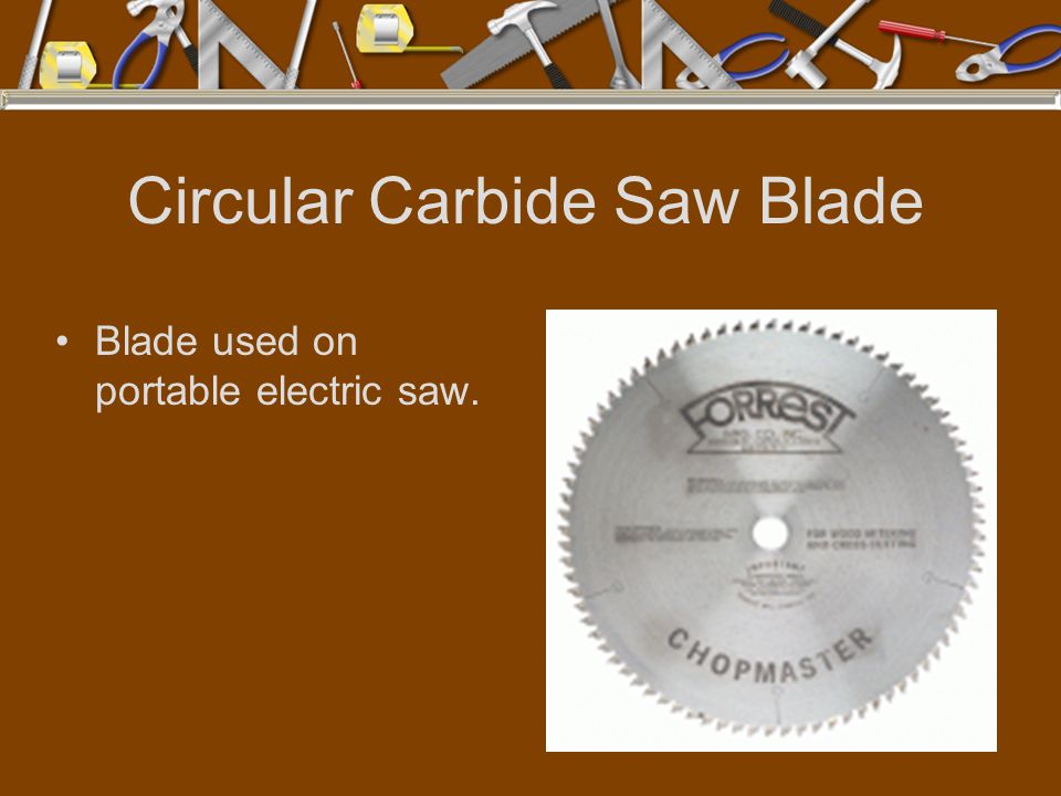 Circular Carbide Saw Blade