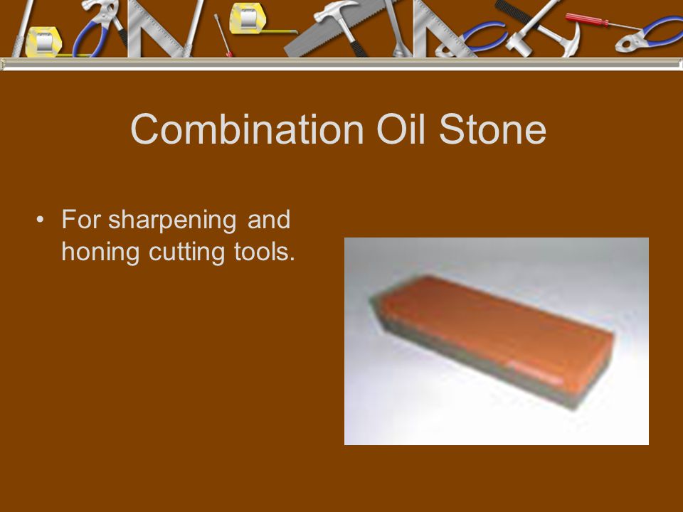 Combination Oil Stone For sharpening and honing cutting tools.