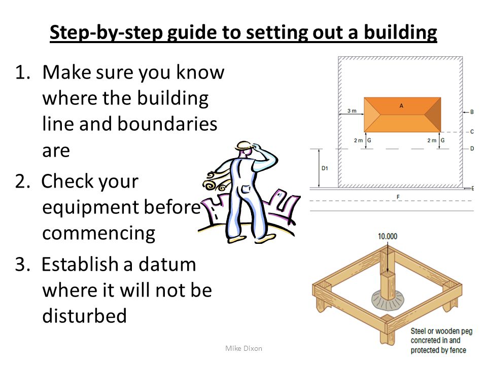 Set Out Masonry Structures Ppt Video Online Download